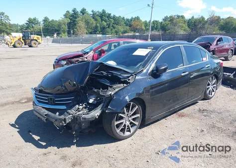 2013 Honda Accord Ex-L from USA, damaged, VIN 1HGCR2F86DA267673